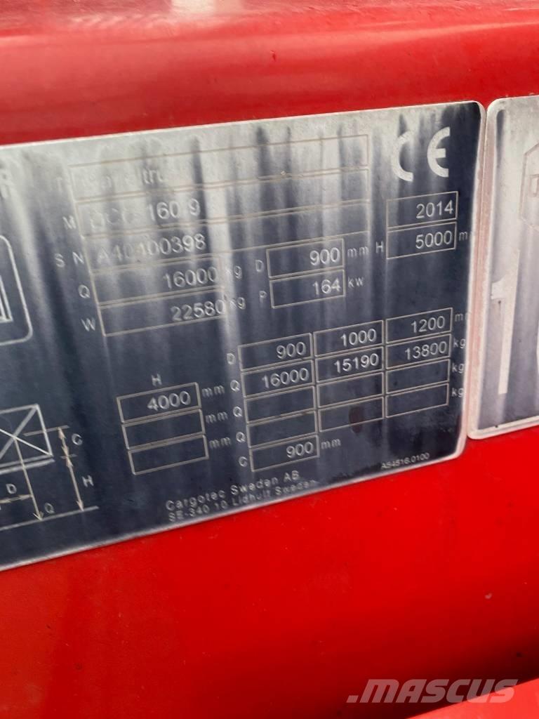 Kalmar DCG 160-9 Дизелови камиони