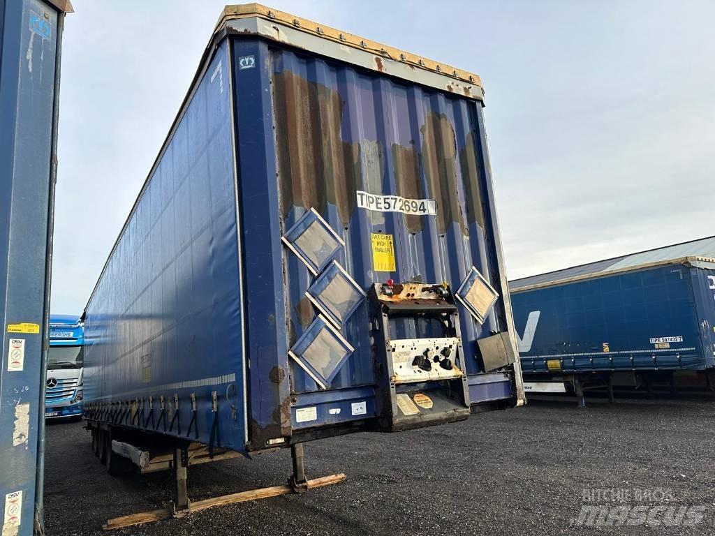 Krone SD MEGA-LINER Брезентови полуремаркета
