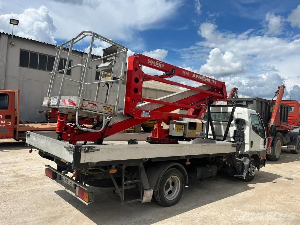 Mitsubishi Canter Камиони с кран с кука
