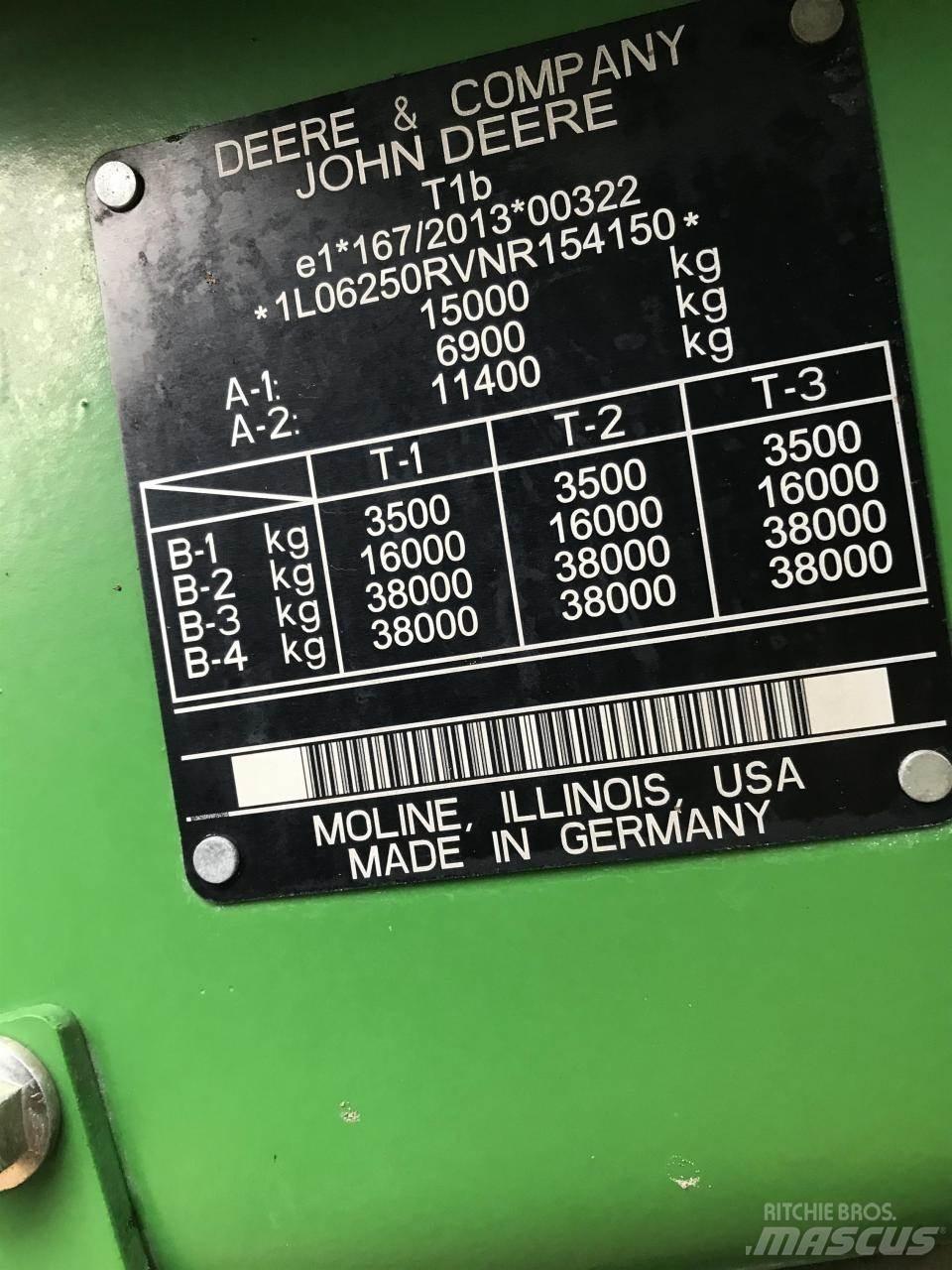 John Deere 6R 250 Трактори