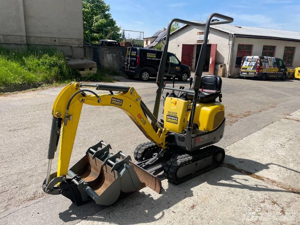 Wacker Neuson 803 Мини екскаватори < 7 т
