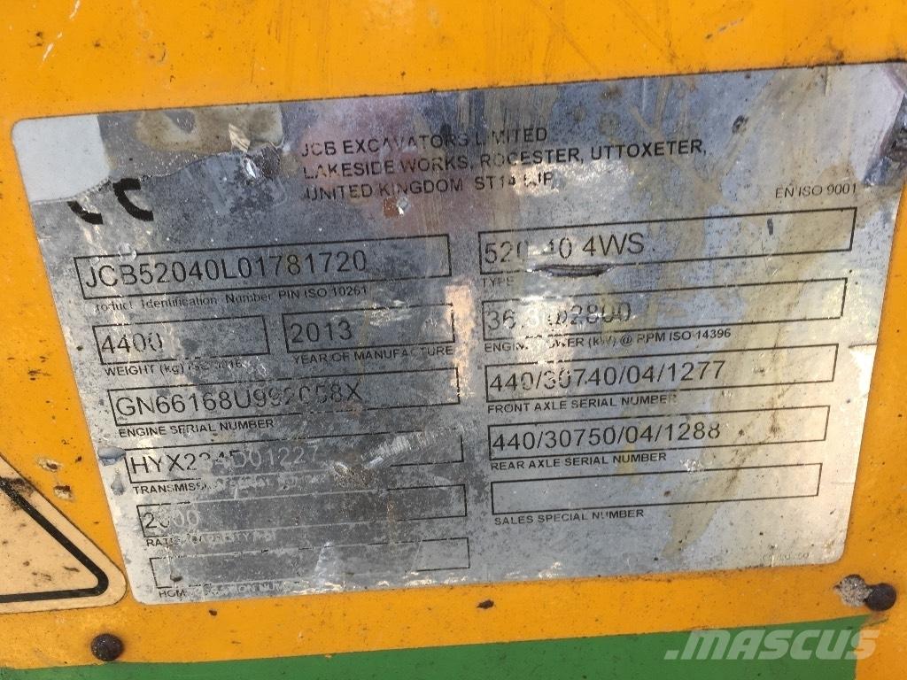 JCB 520-40 Телескопични товарачи