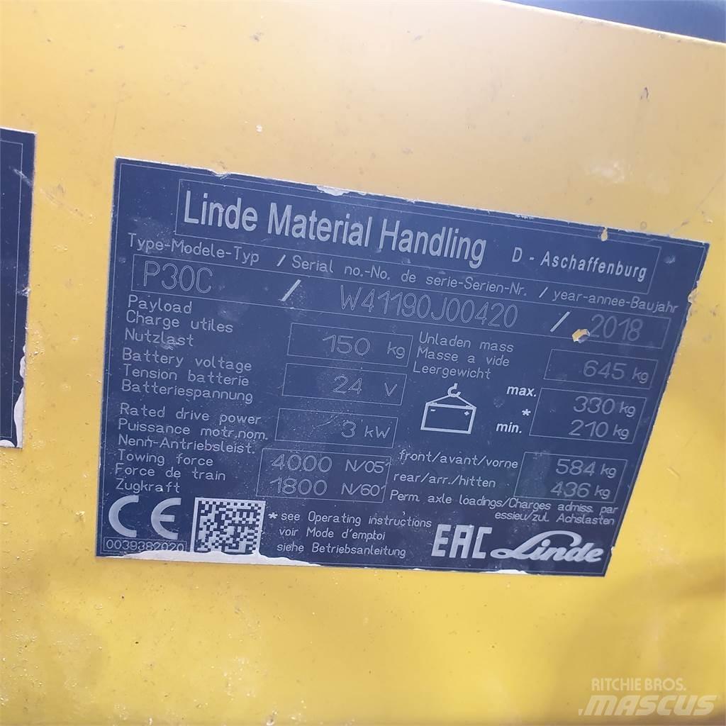 Linde P30C Валачещи камиони