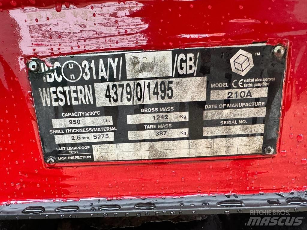 Western 950Litres Резервоари за гориво и добавки
