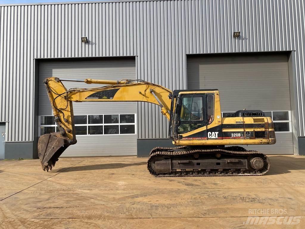 CAT 320B Верижен екскаватор