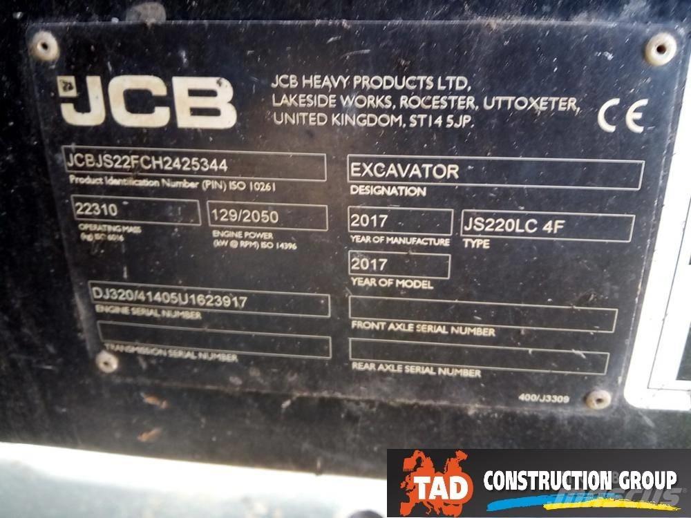JCB JS 220 LC Верижен екскаватор