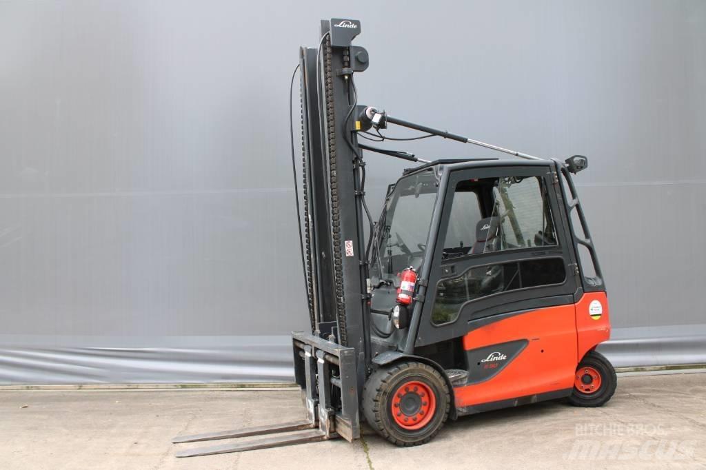 Linde E50HL-01 Електрически вилични кари-повдигачи