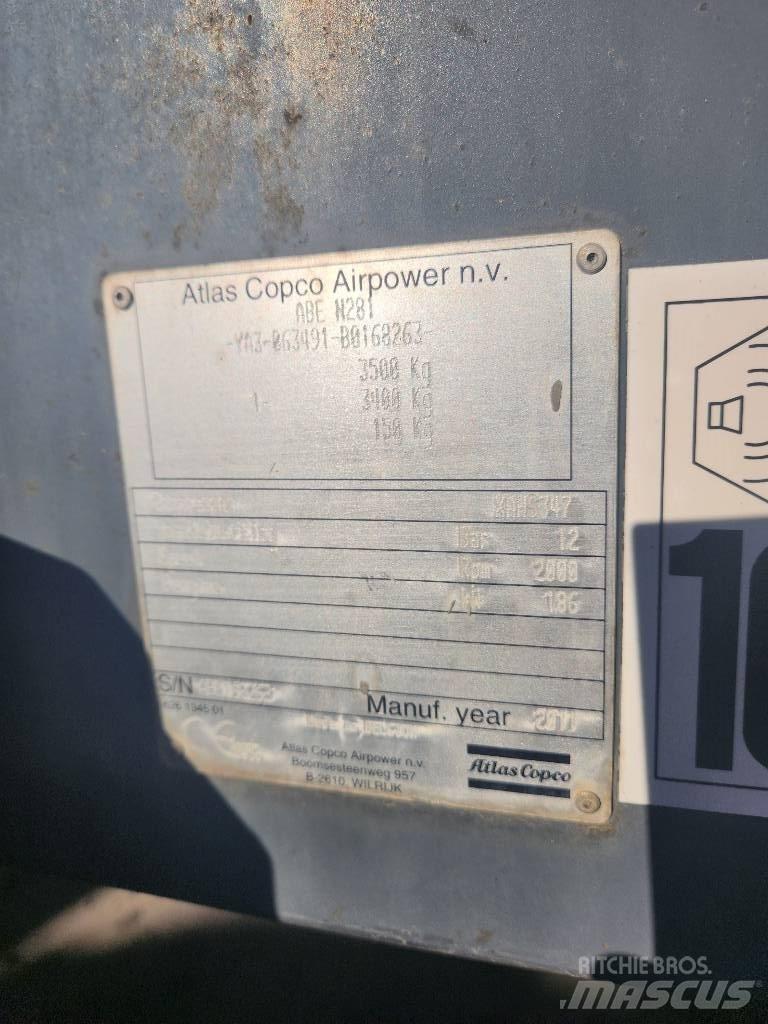 Atlas Copco XAHS 347 Компресори