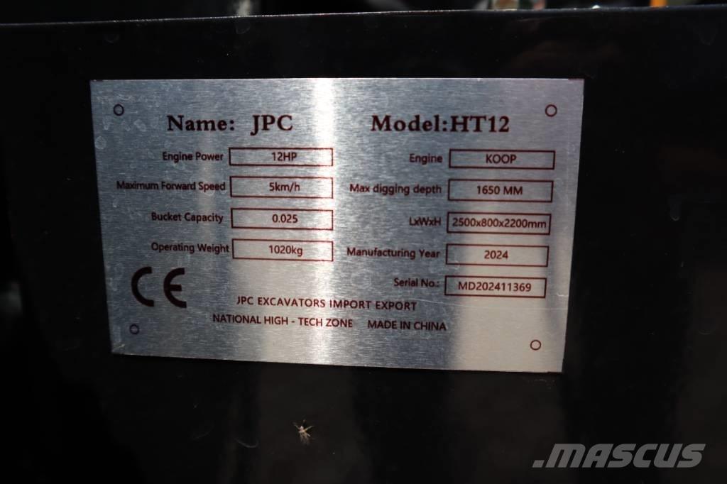 JPC HT12 Мини екскаватори < 7 т