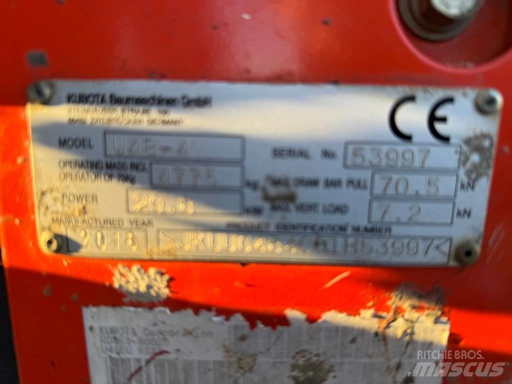 Kubota U 48-4 Мини екскаватори < 7 т