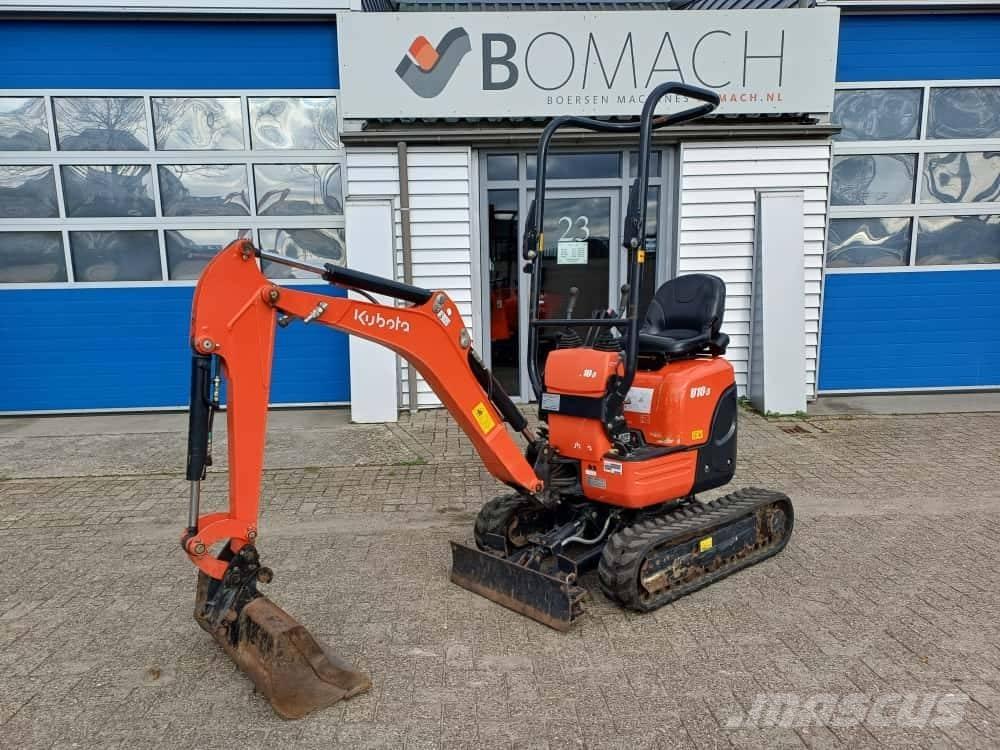 Kubota U 10-3 Мини екскаватори < 7 т