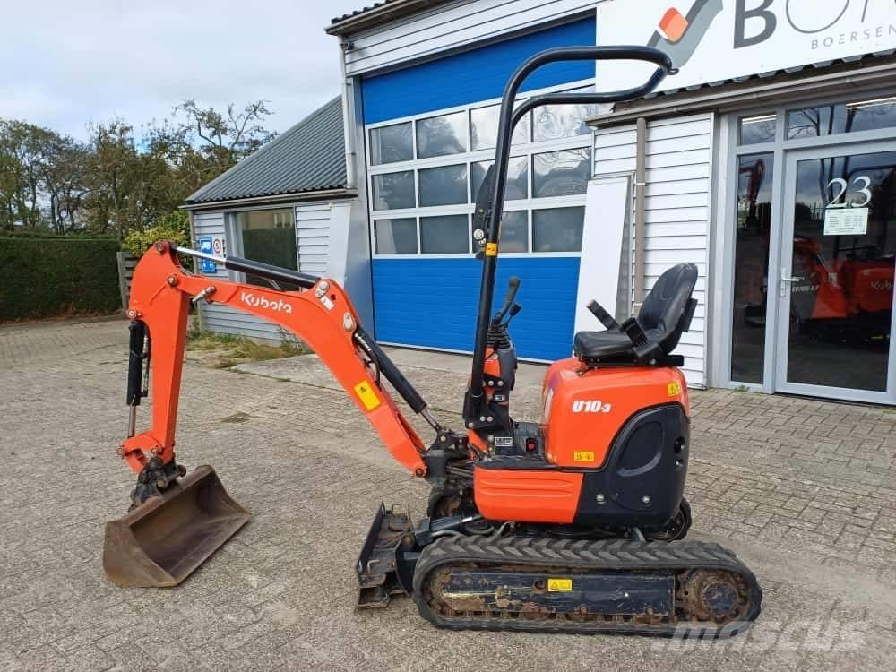 Kubota U 10-3 Мини екскаватори < 7 т