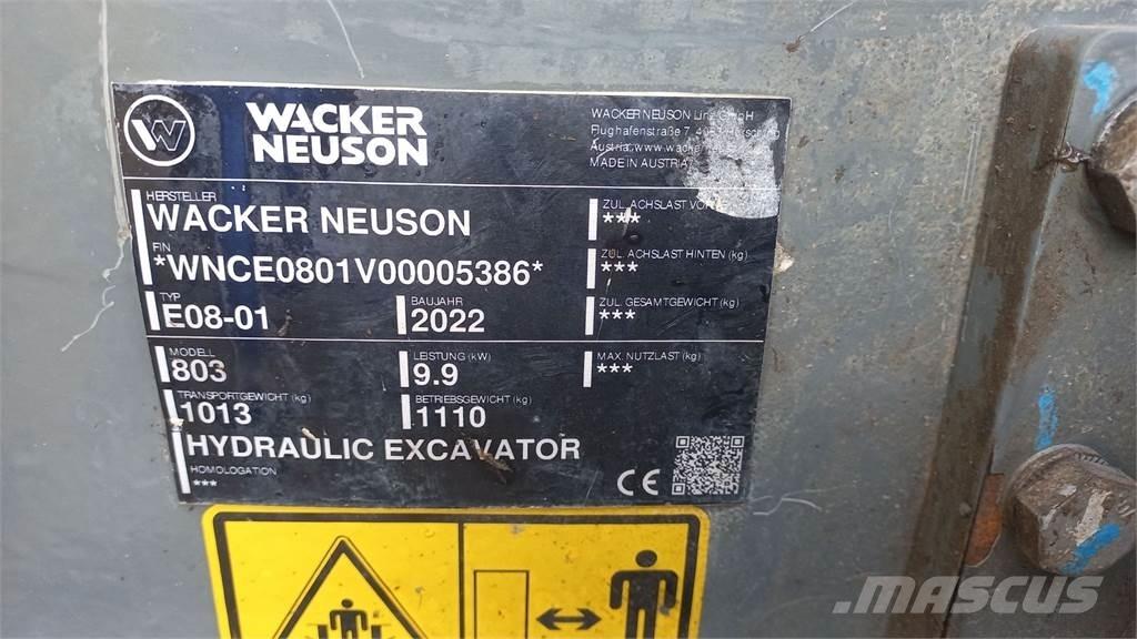 Wacker Neuson 803 Верижен екскаватор