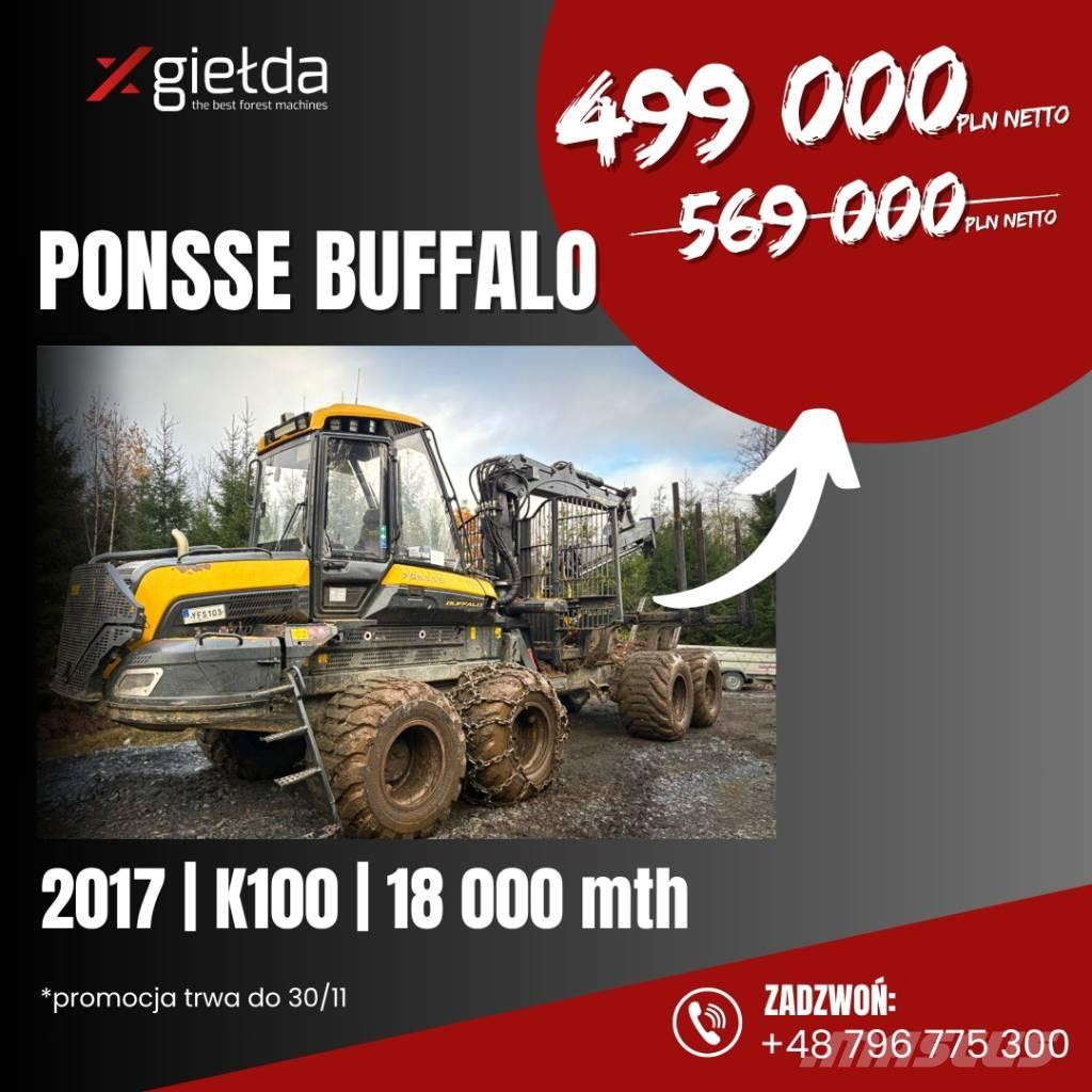 Ponsse Buffalo Форуардери