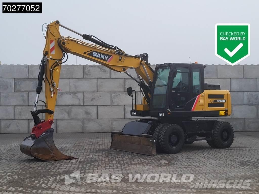 Sany SY155 W Колесни екскаватори