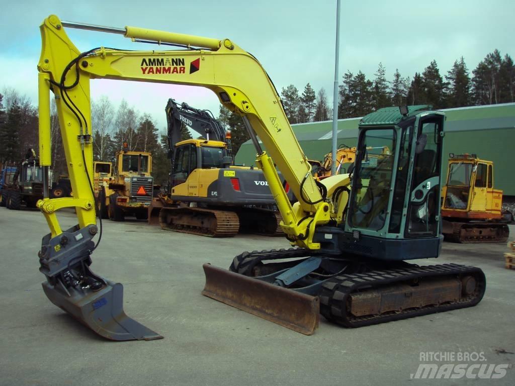 Yanmar Vio 75 Средни екскаватори 7т - 12т