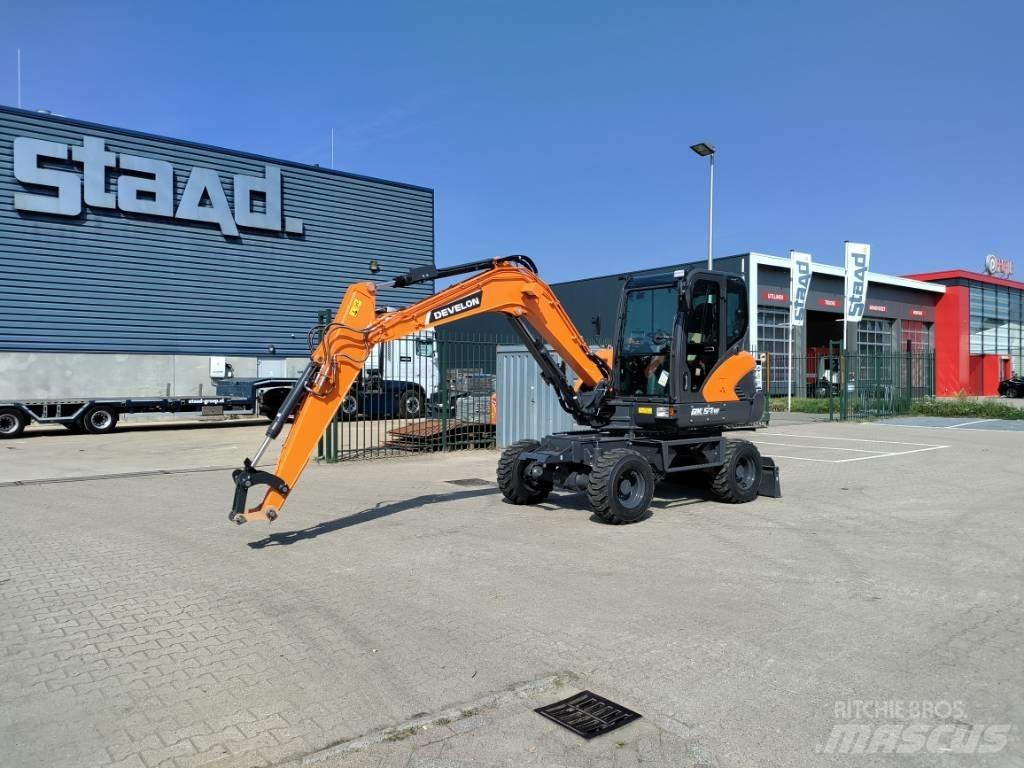 Develon DX57W-7 Мини екскаватори < 7 т