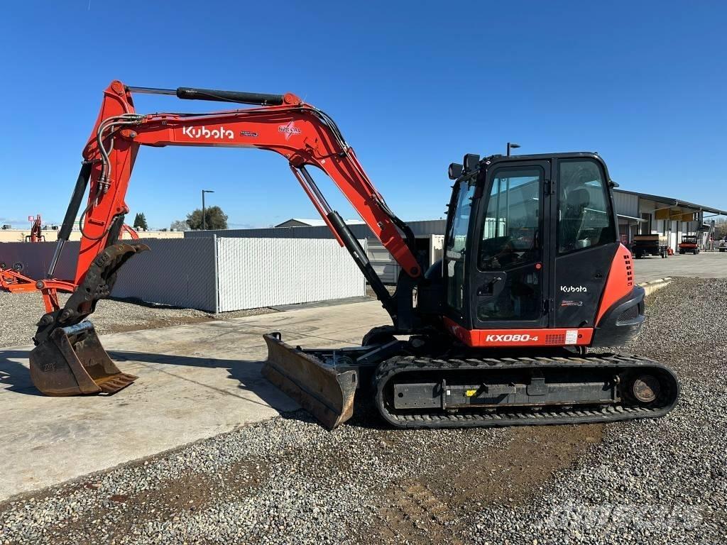 Kubota KX 080-4 Мини екскаватори < 7 т