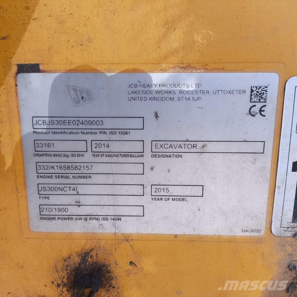 JCB JS 300 Верижен екскаватор