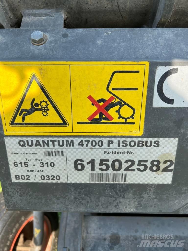 CLAAS Quantum 4700 P Самотаварещи ремаркета