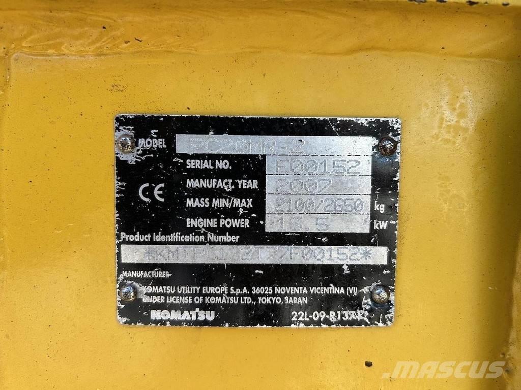 Komatsu PC20MR-2 Мини екскаватори < 7 т