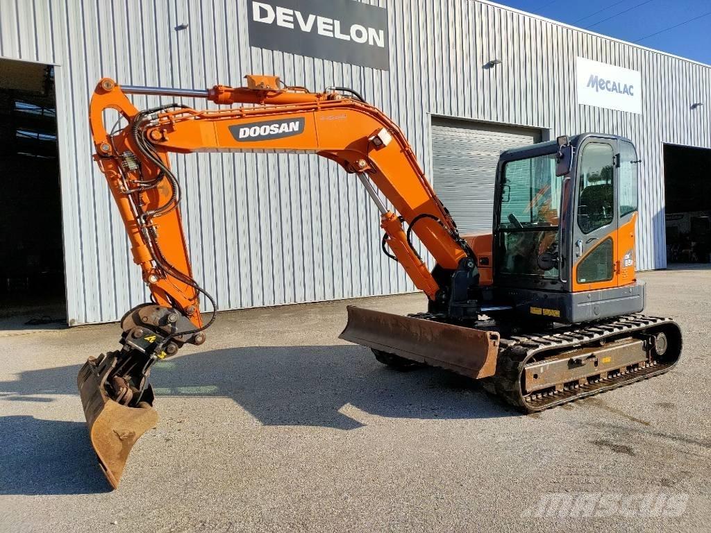 Doosan DX85R-3 Мини екскаватори < 7 т