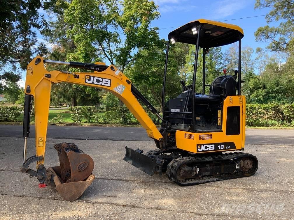 JCB 18 Z-1 Мини екскаватори < 7 т