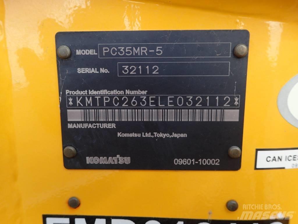 Komatsu PC35MR-5 Мини екскаватори < 7 т