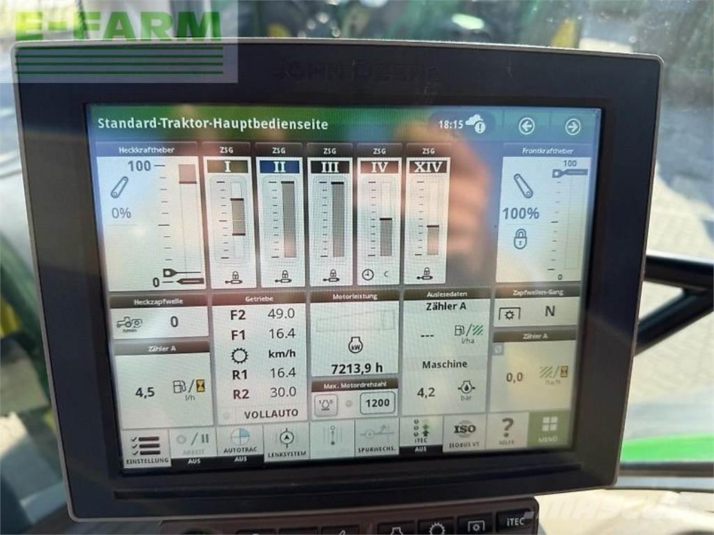 John Deere 6155r Трактори