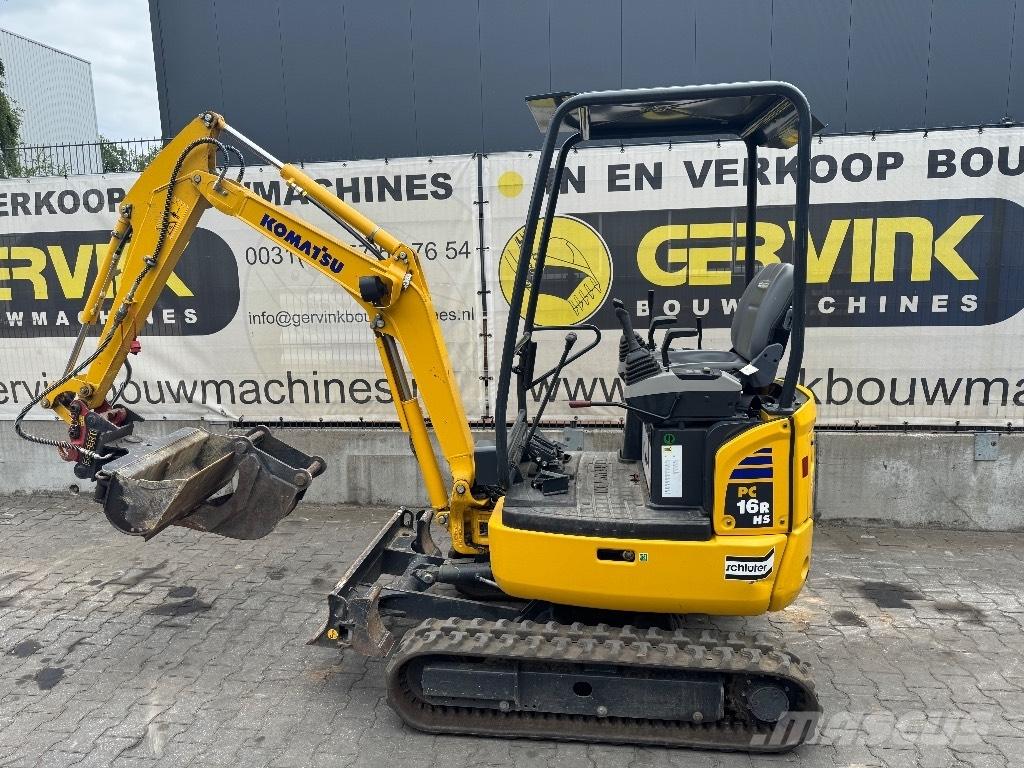 Komatsu PC 16 R-3HS Мини екскаватори < 7 т