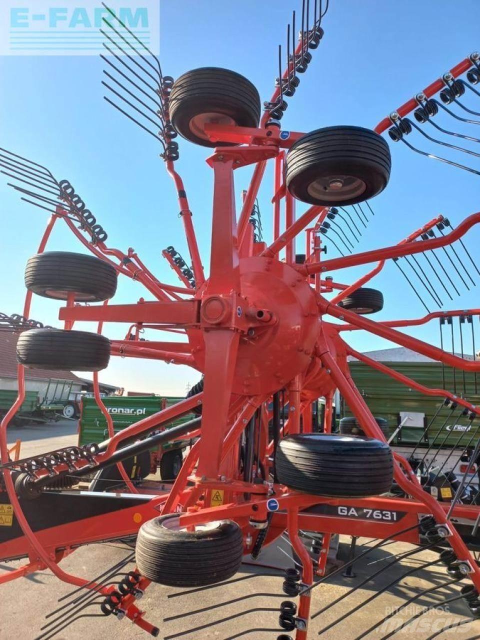 Kuhn ga 7631 Гребла и сенообръщачки
