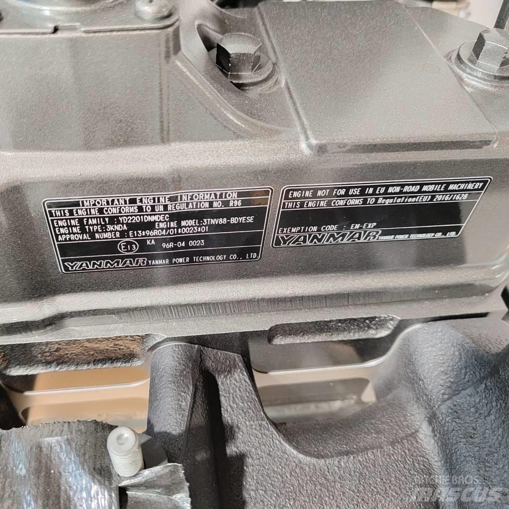 Yanmar 3TNV88 Двигатели