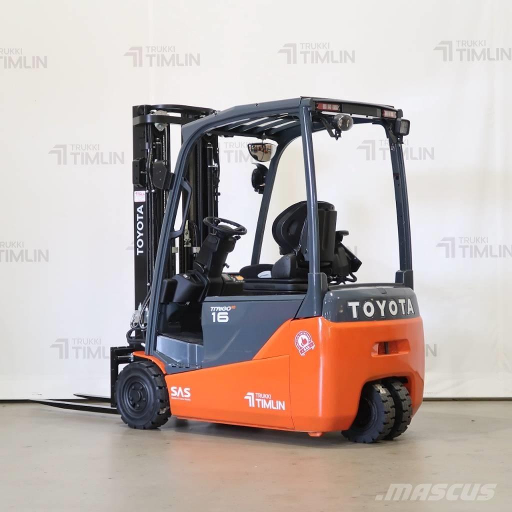Toyota 8FBE16T Електрически вилични кари-повдигачи