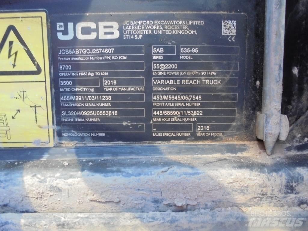 JCB 535-95 Телескопични товарачи