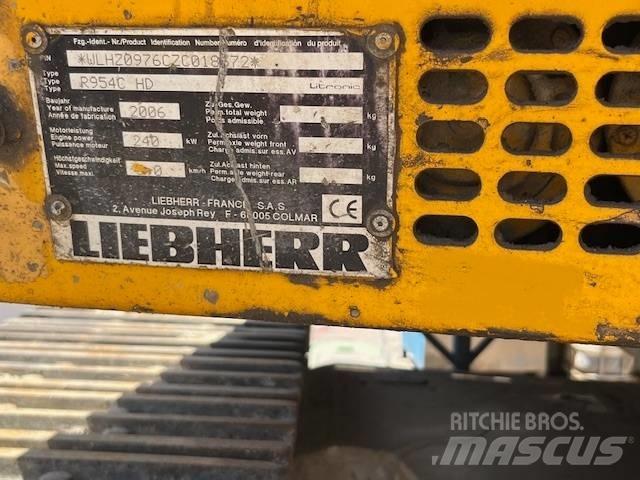 Liebherr R 954C  HD Колесни екскаватори