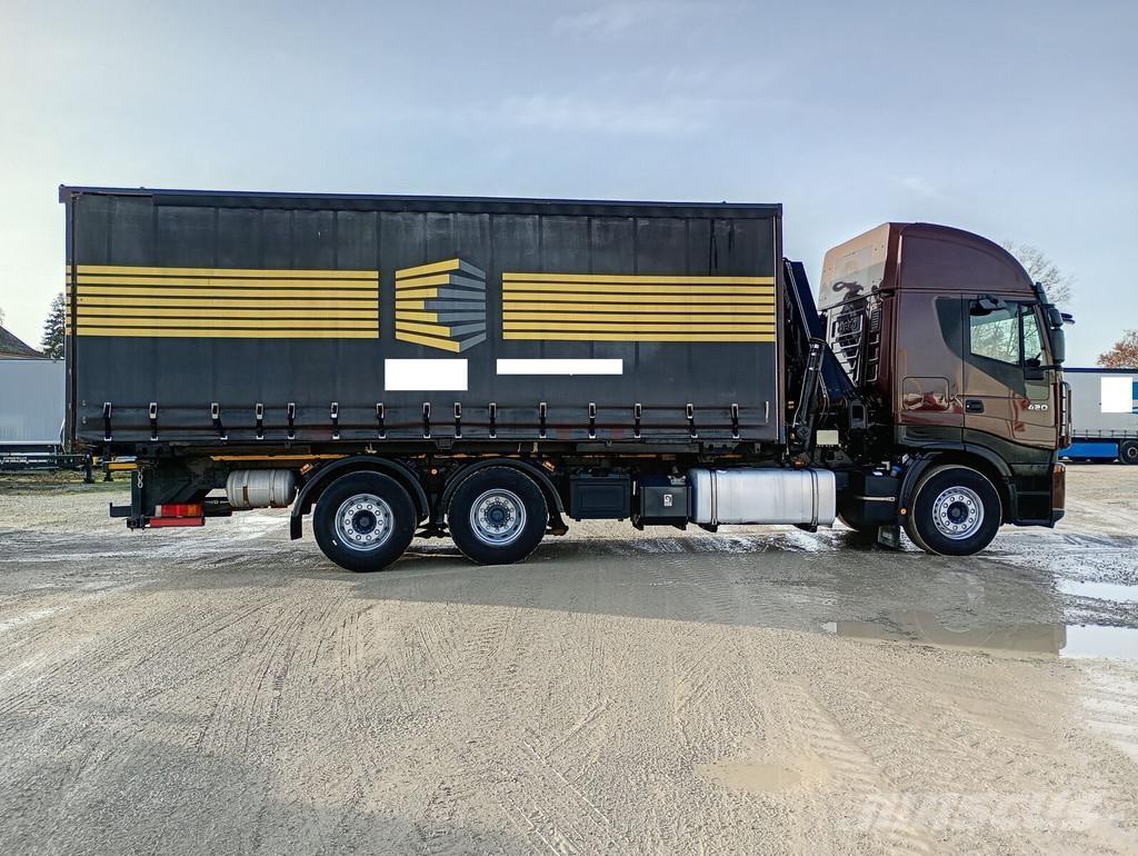 Iveco AS260S42Y/FS Брезентови камиони
