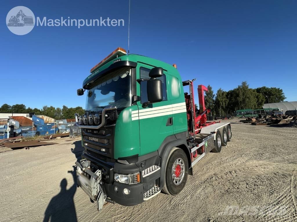 Scania R 580 LB Камиони с кран с кука