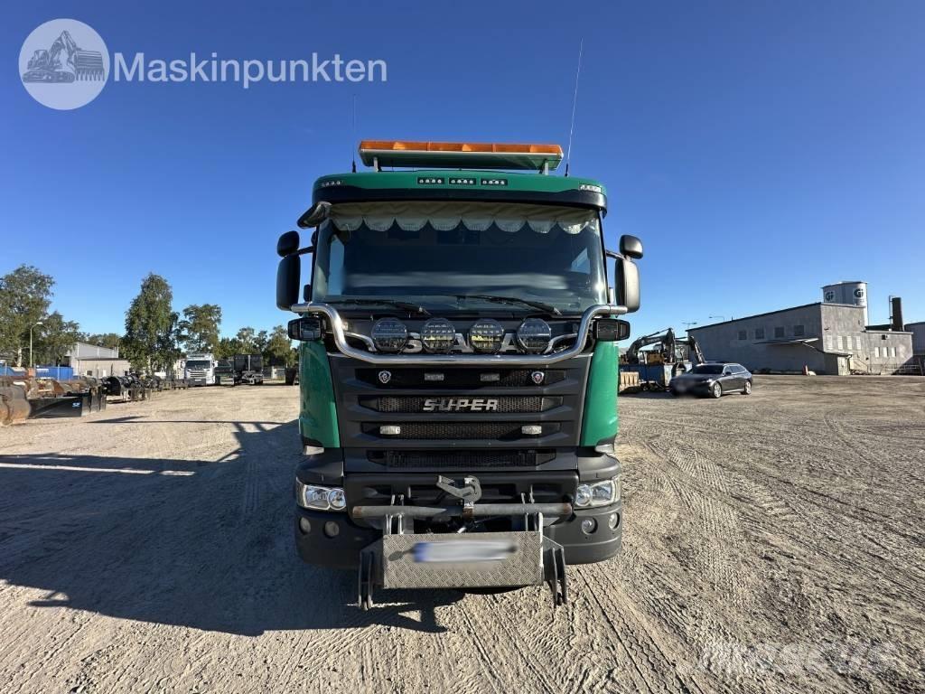 Scania R 580 LB Камиони с кран с кука