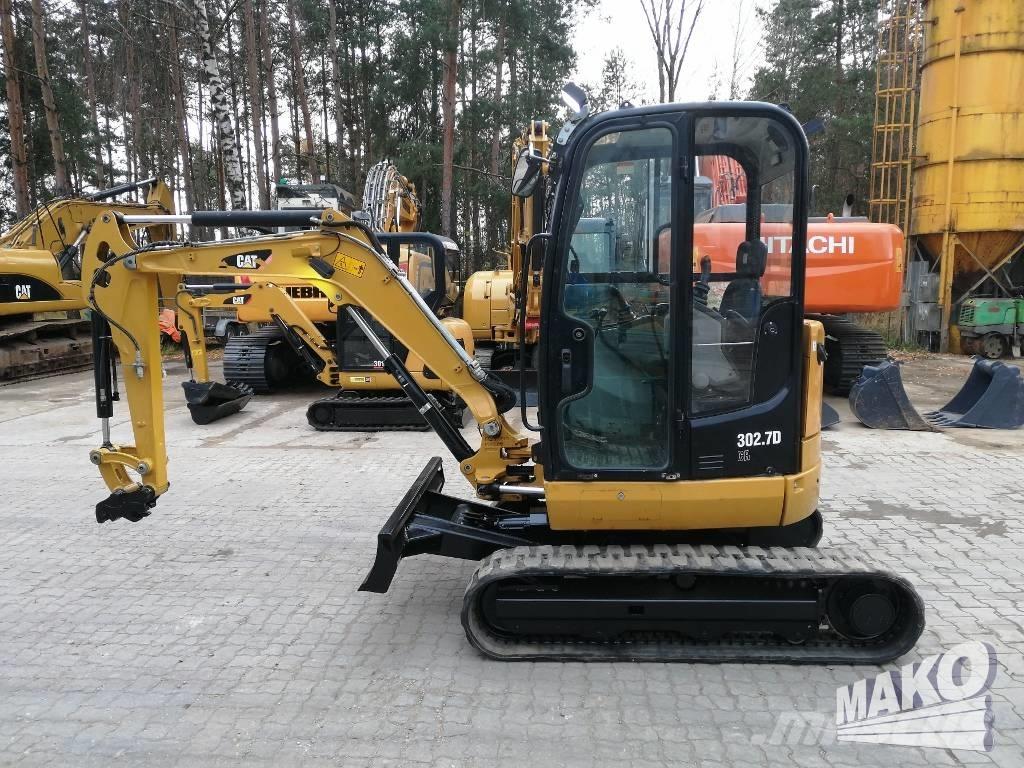 CAT 302.7 D CR Мини екскаватори < 7 т