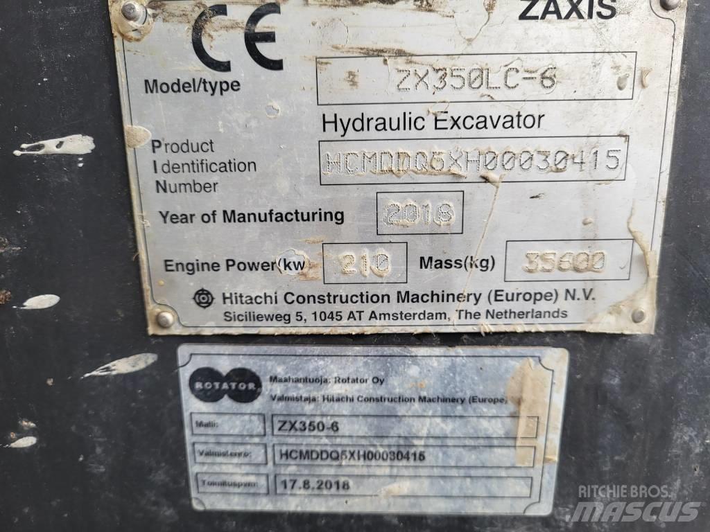 Hitachi ZX 350 LC-6 Верижен екскаватор