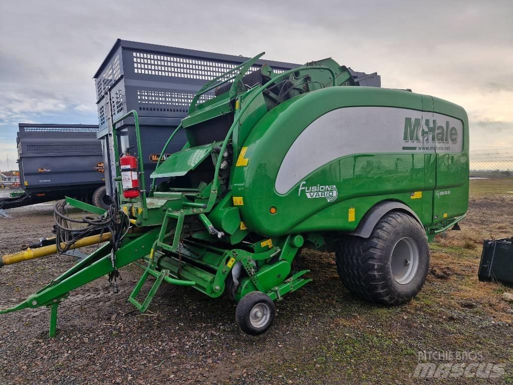 McHale Fusion Vario Сламопреси за кръгли бали
