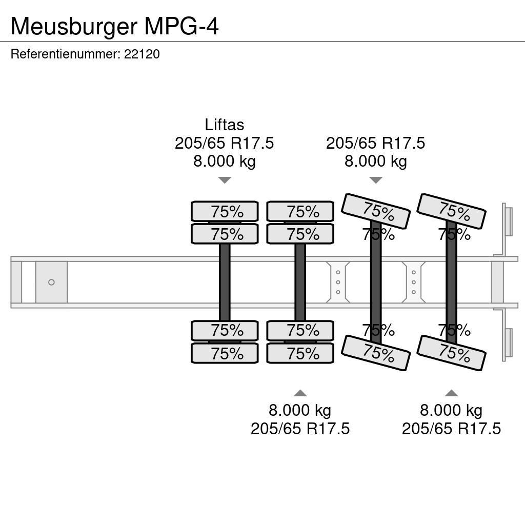Meusburger MPG-4 Нискотоварни полуремаркета

