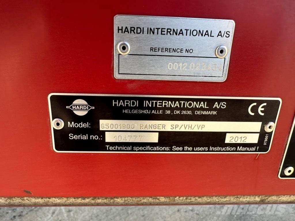 Hardi Ranger 2500 Прикачни пръскачки
