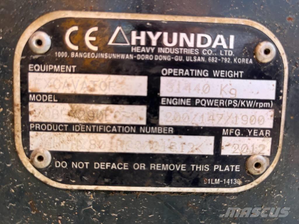 Hyundai Robex 290-9 Верижен екскаватор