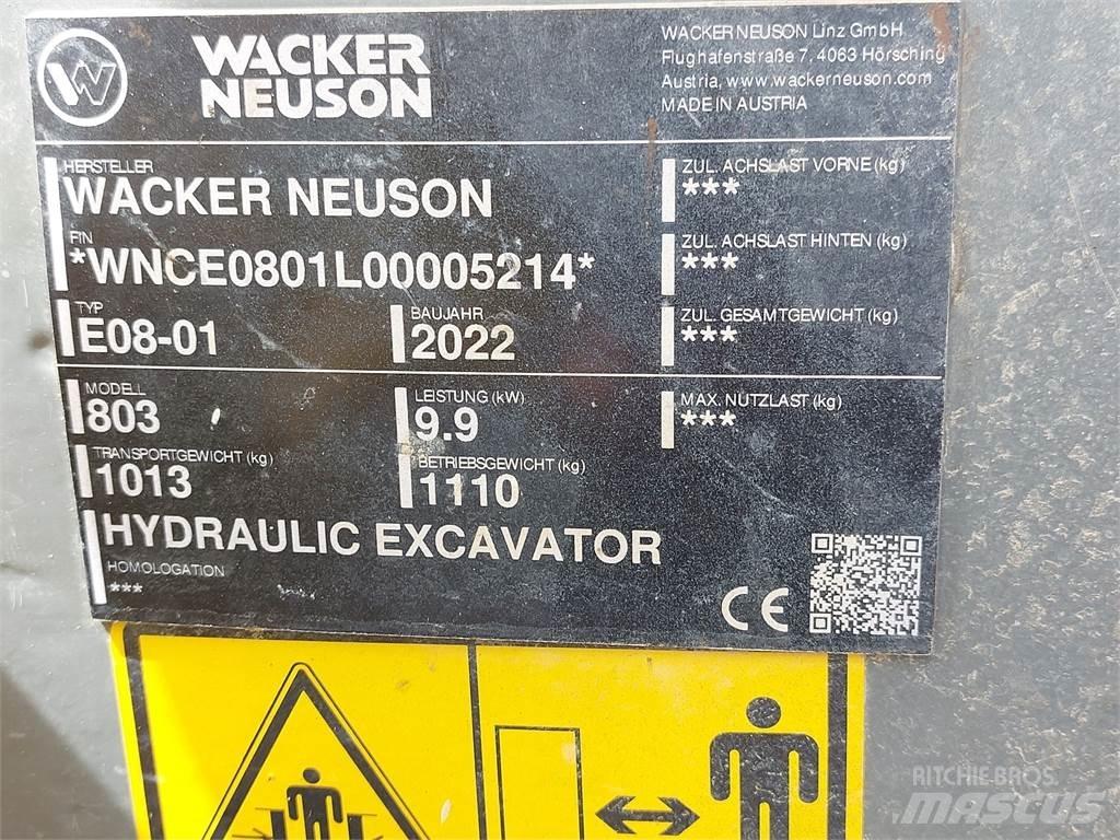 Wacker Neuson 803 Верижен екскаватор
