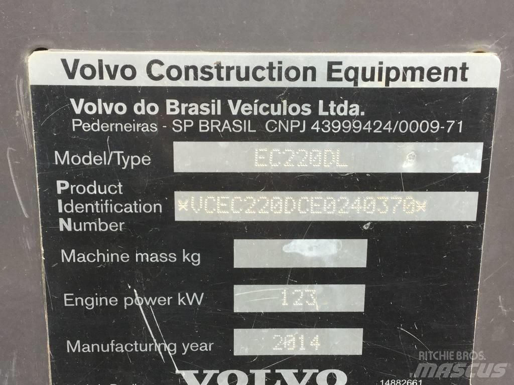 Volvo EC220DL Верижен екскаватор