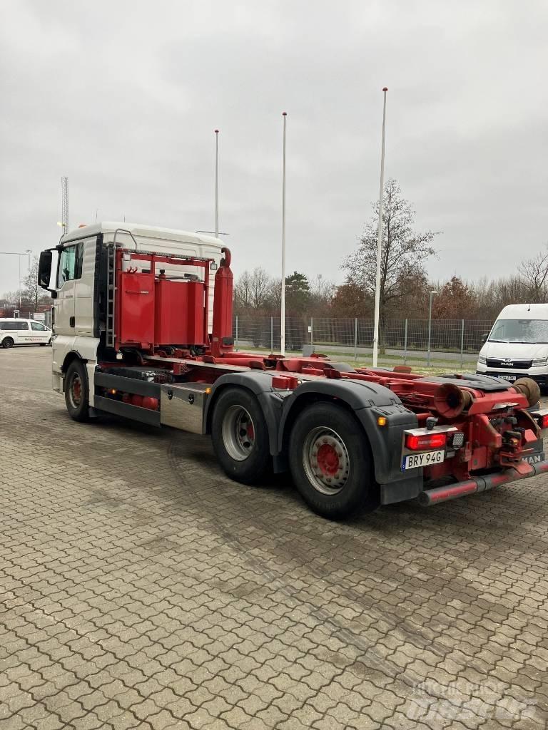 MAN TGX 26.500 6X2 Камиони с кран с кука