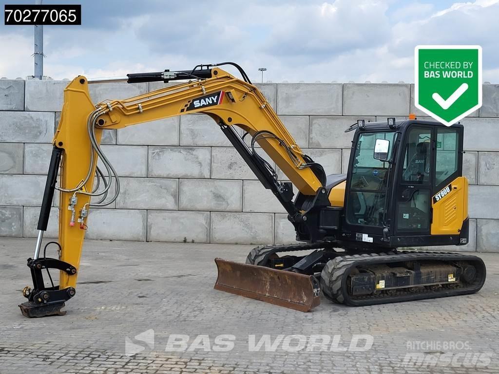 Sany SY80U Мини екскаватори < 7 т