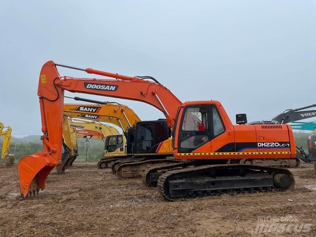 Doosan DH 220 Верижен екскаватор