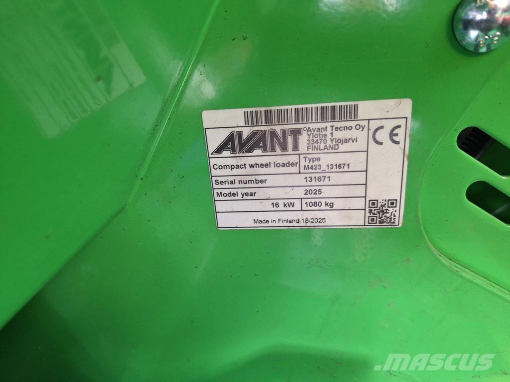 Avant 423 TDL Специални екскаватори